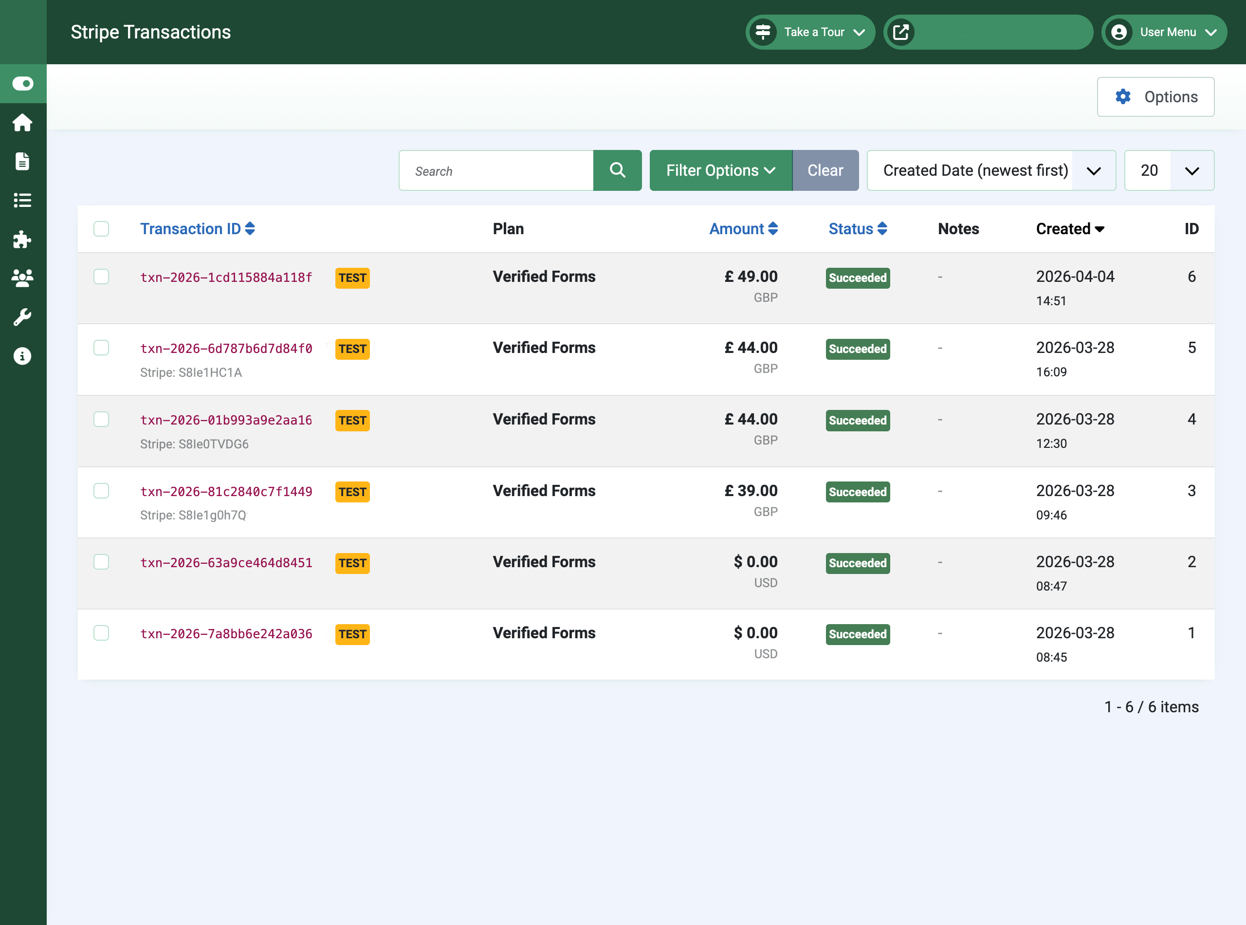 Payments via Stripe for Joomla