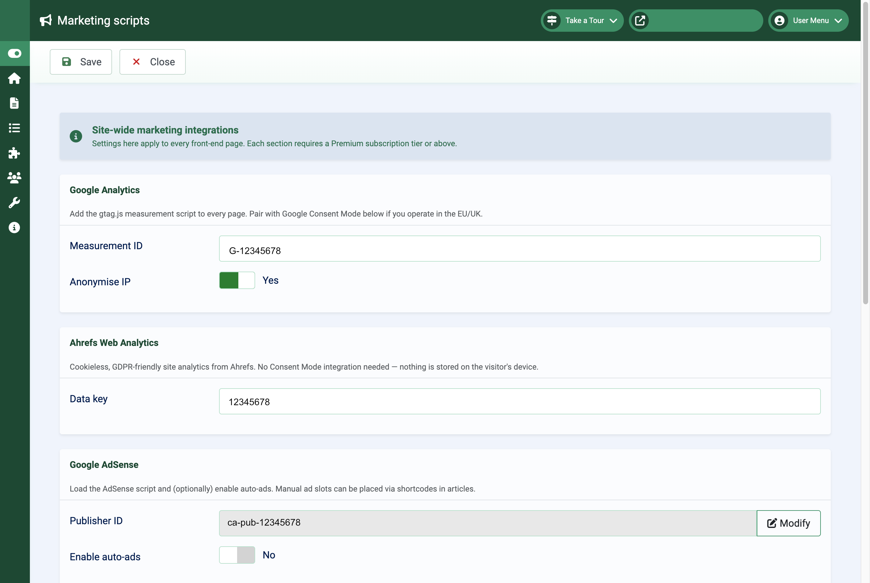 Cassiopeia Themer for Joomla - Marketing